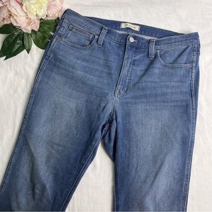 Madewell 10” High Rise jegging size 31